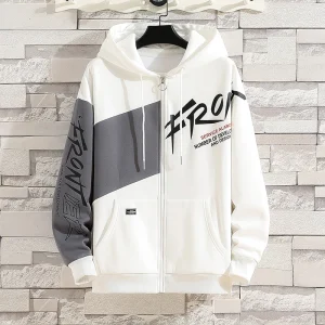 Solid Form Zip Hoodie for Everyday Utility