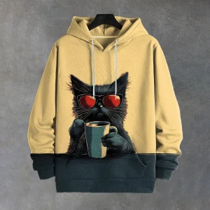 Oversized 3D Animal Hoodie for Street Kings