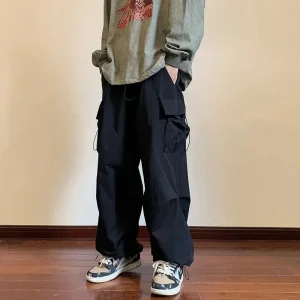 Men's Overalls Multi-Pocket Hiphop Pants