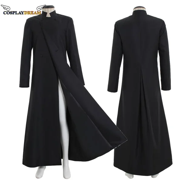 Tactical Coat – Midnight Black
