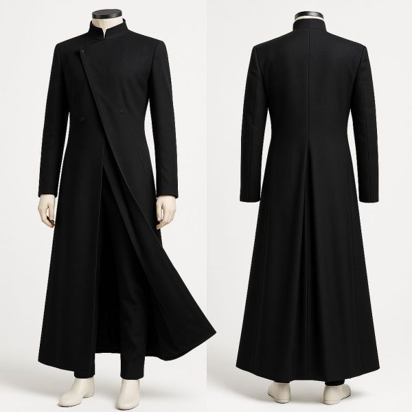 Tactical Coat – Midnight Black